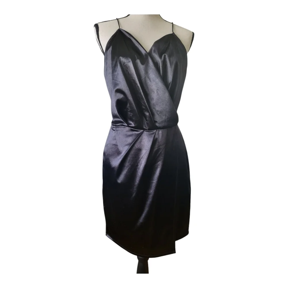 💕Fashion Nova Always A Flirt Satin Dress. Size‎ XL New